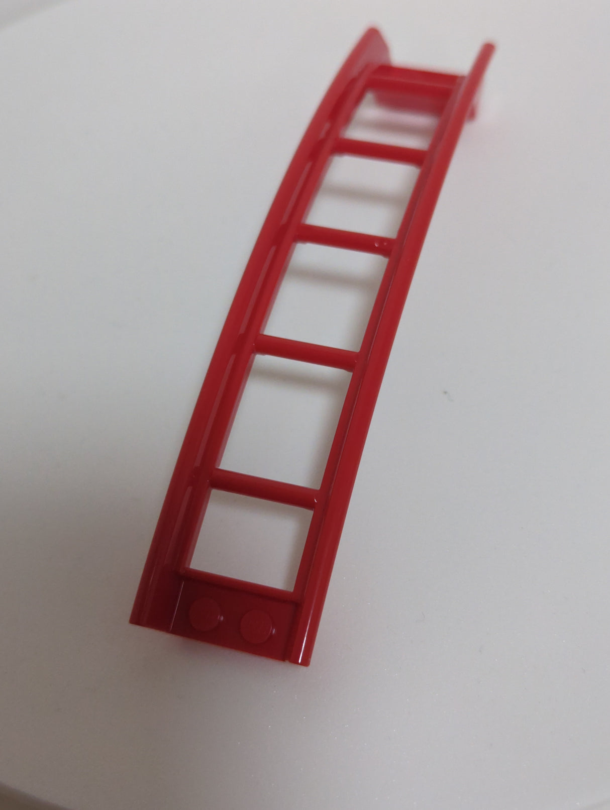 NEU Zug, Gleis Achterbahn Rampe Großer oberer Teil, 6 Steine Erhebung rot