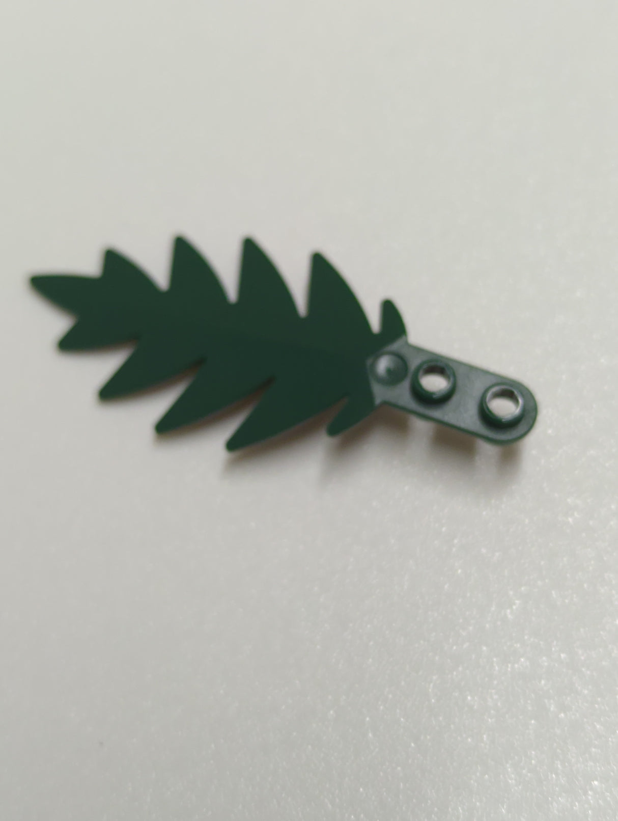 NEU Pflanze, Palmenblatt klein 8 x 3 dunkelgrün