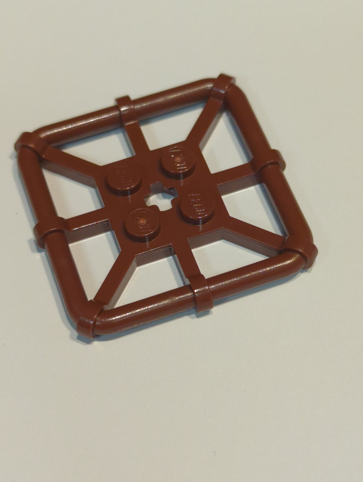 NEU Platte, modifiziert 2 x 2 mit Stabrahmen neubraun