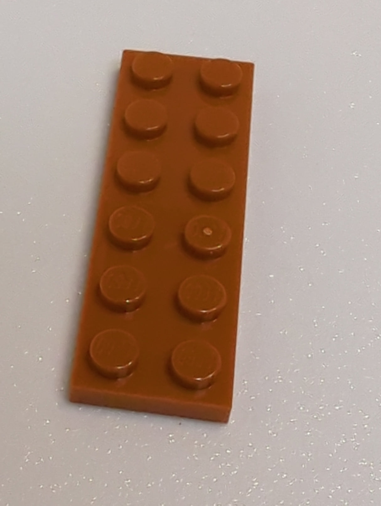 NEU Platte 2 x 6 dunkelorange