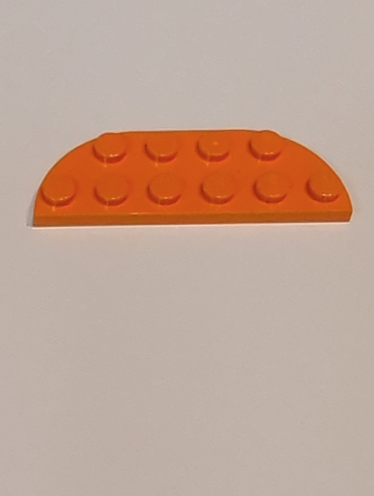 NEU Platte, abgerundet 2 x 6 doppelt orange