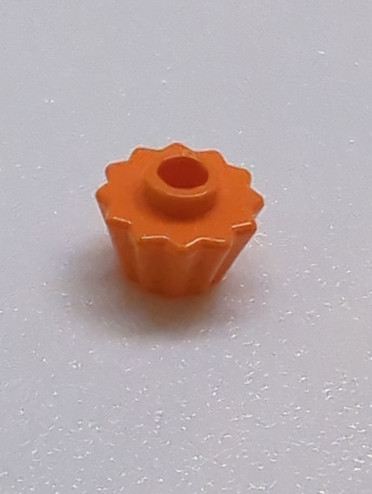 NEU Muffinförmchen flache Oberseite orange