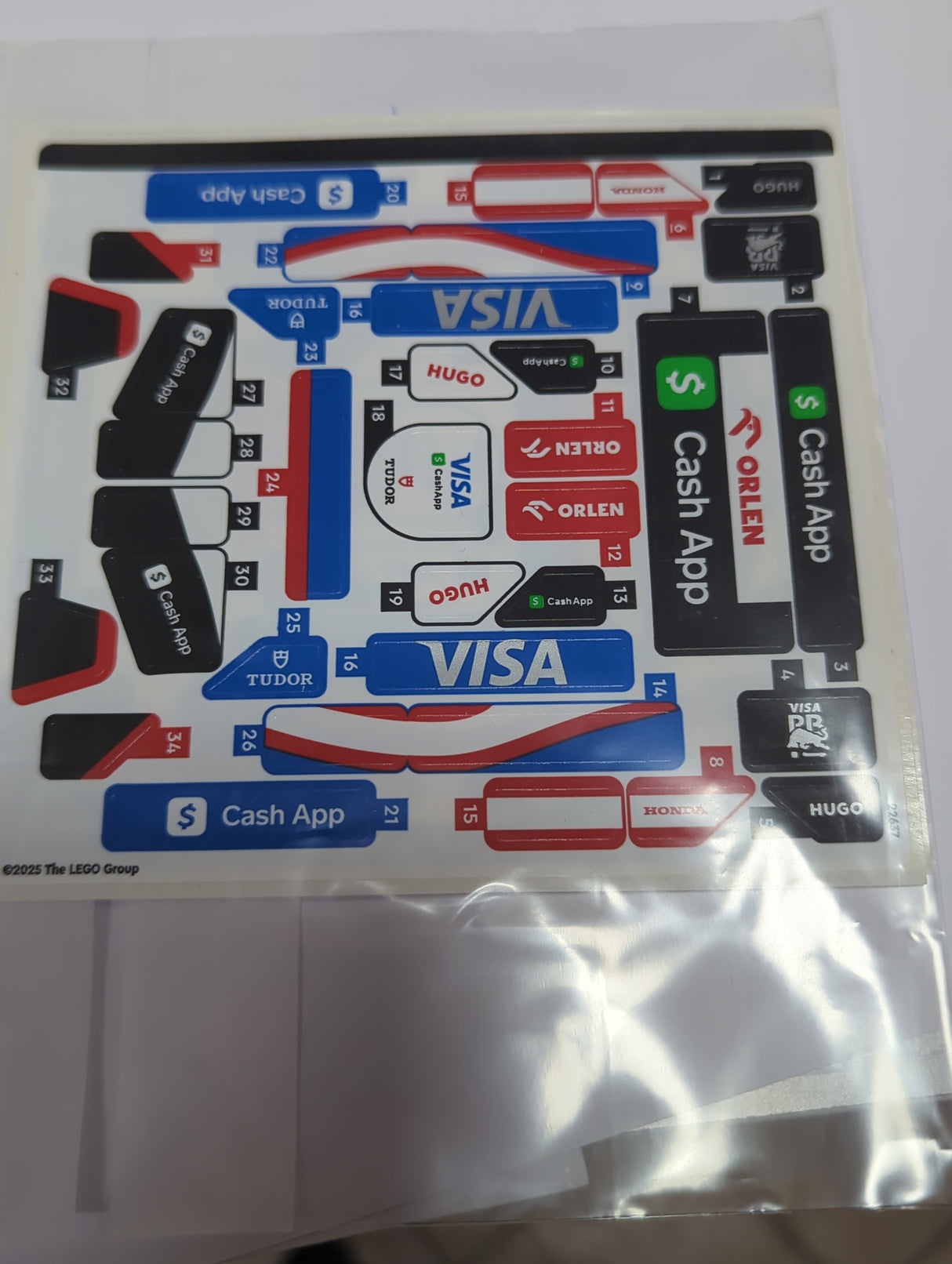 NEU Aufkleberbogen für Set 77246 - Internationale Version - (10115312/6581079)