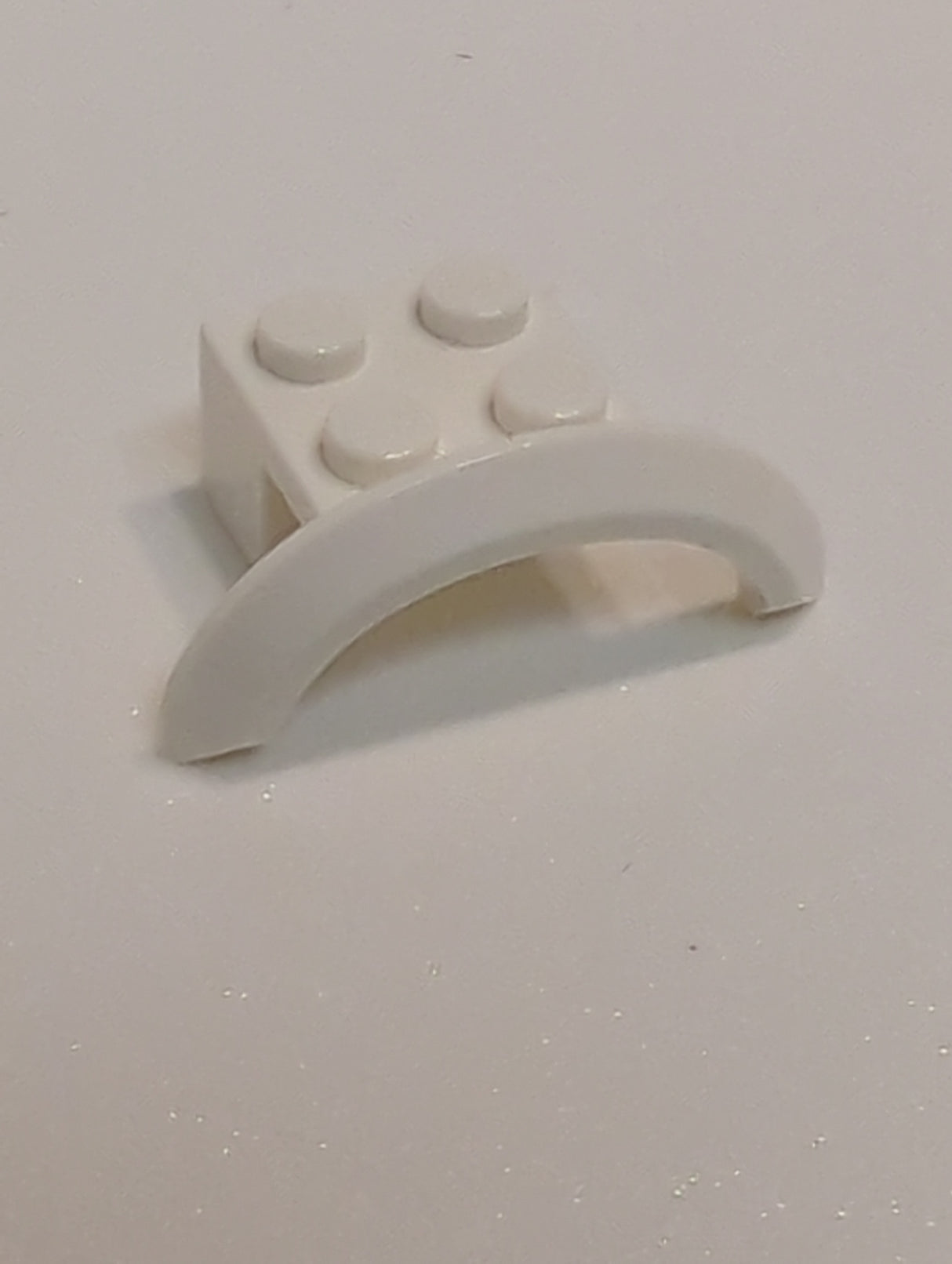 NEU Fahrzeug, Kotflügel 4 x 2 1/2 x 1 mit Rundbogen, weiß