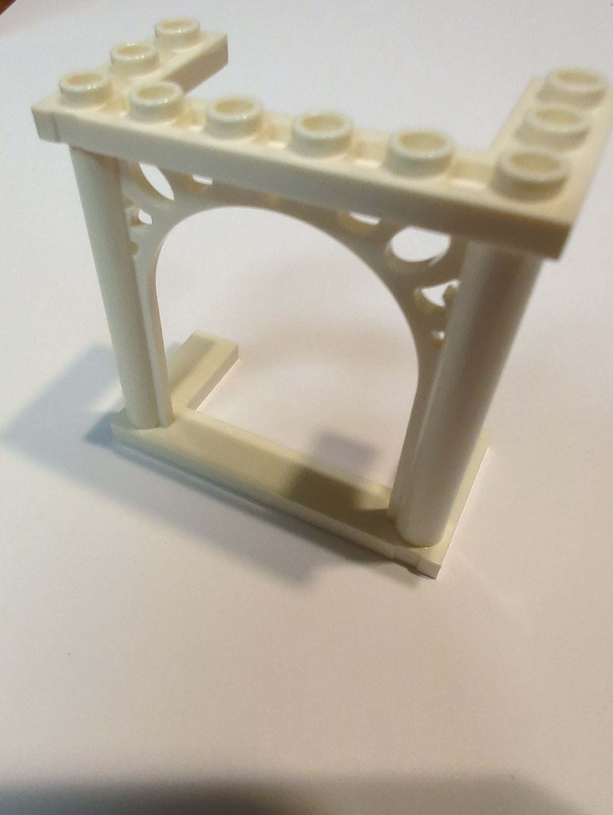 NEU Bogen 3 x 6 x 5 mit Ornamenten weiß