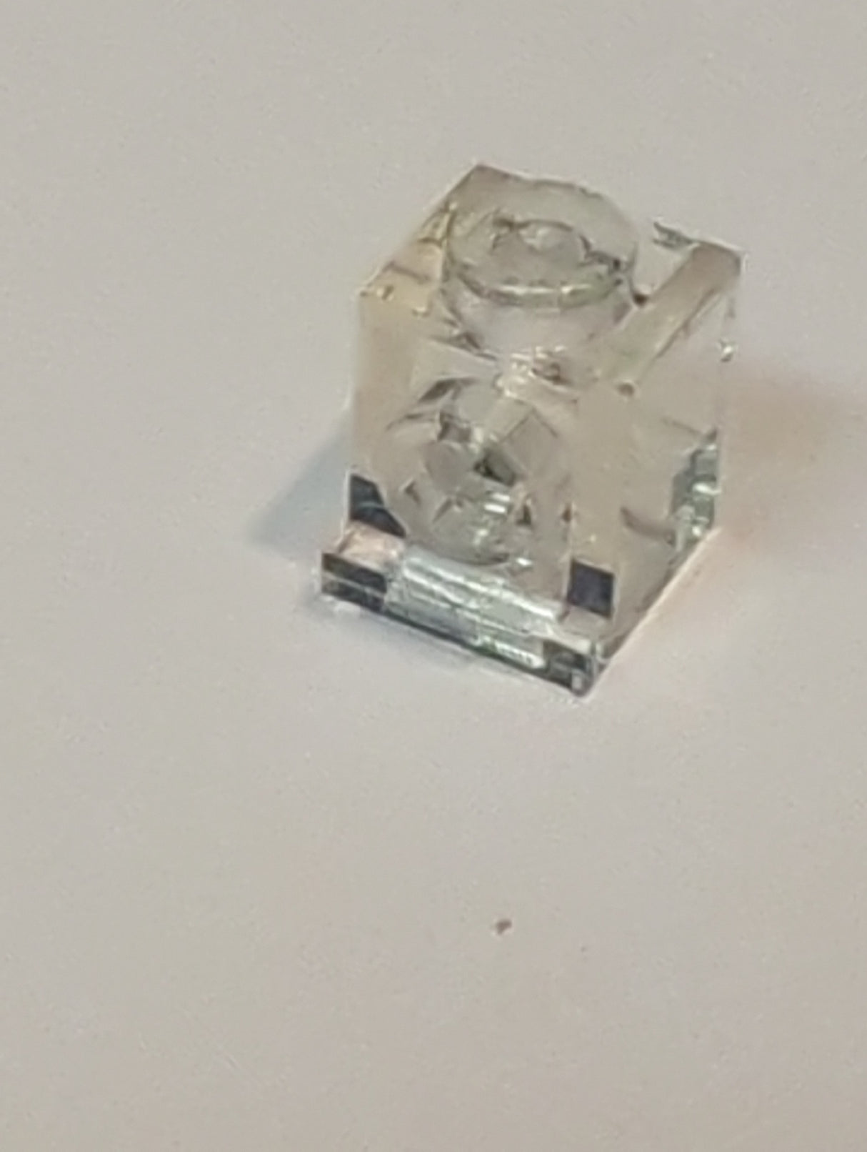 NEU Stein, modifiziert 1 x 1 Snot Konverter transparent weiß