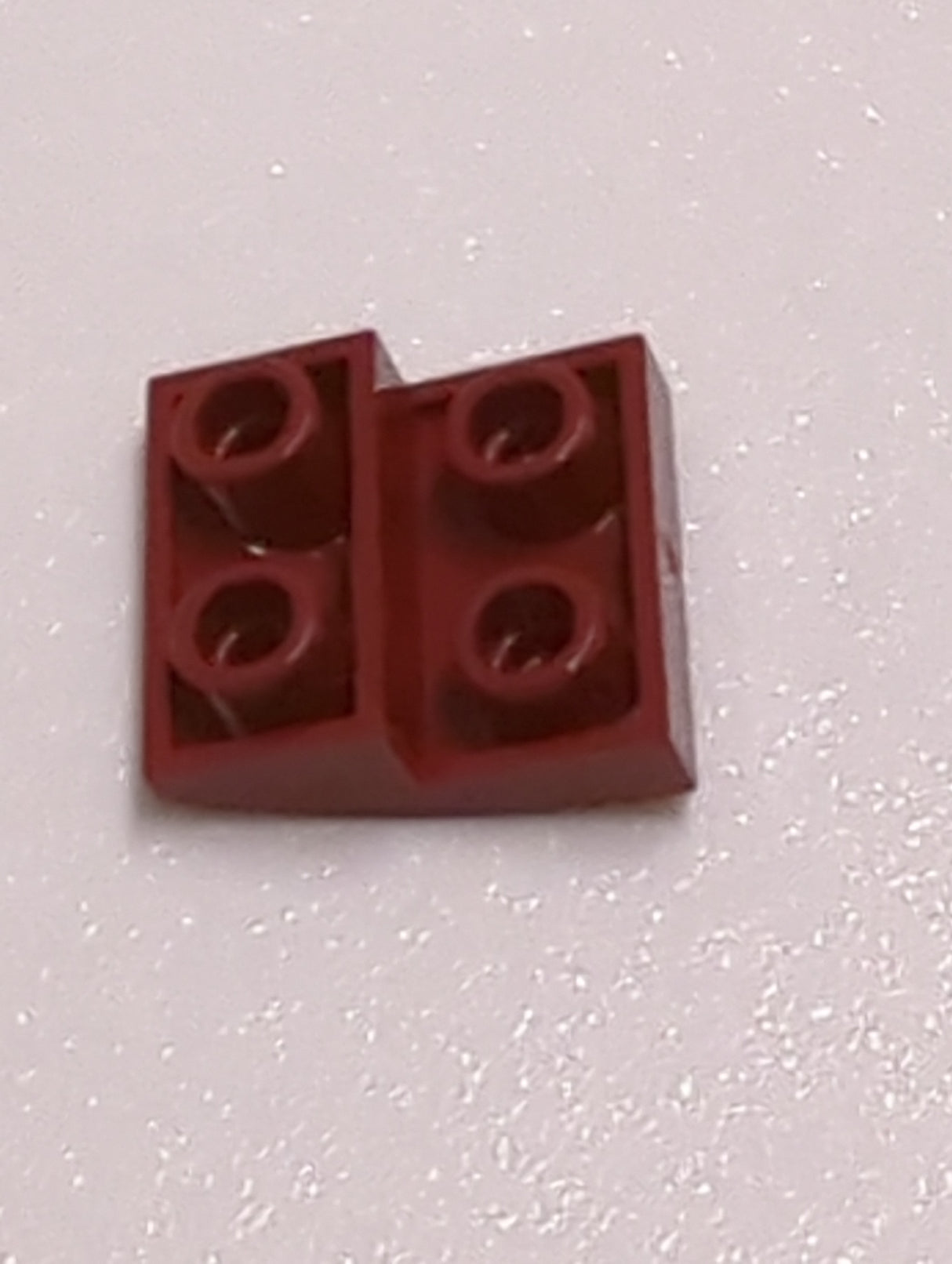 NEU Bogenstein 2 x 2 x 2/3 invertiert dunkelrot