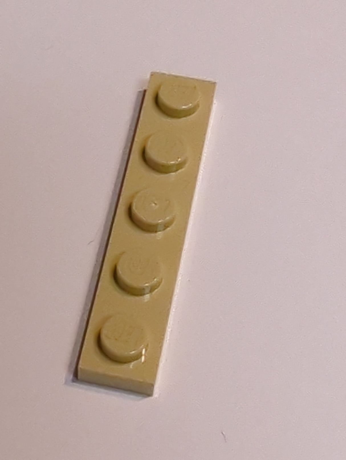 NEU Plate 1 x 5 beige tan