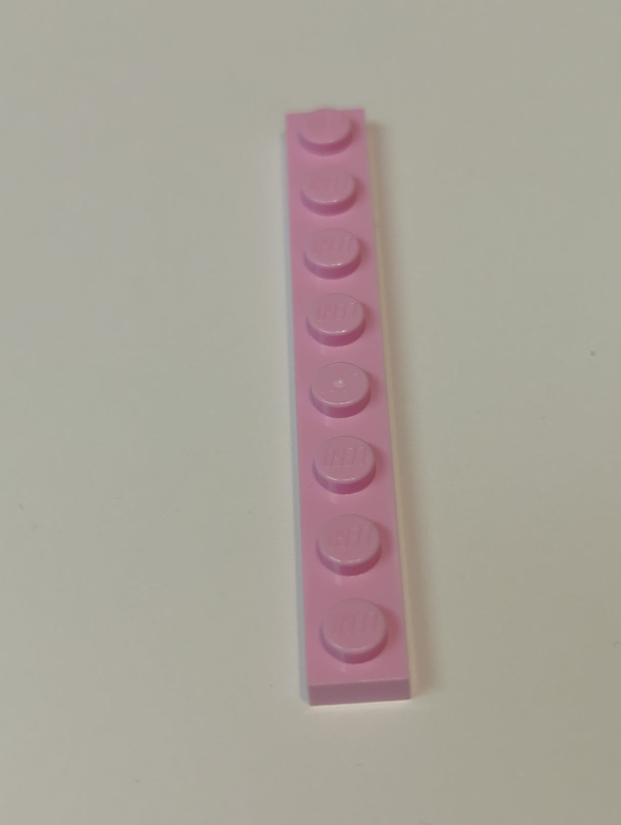 NEU Platte 1 x 8 rosa