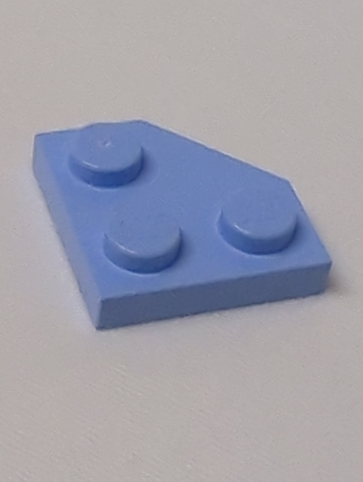 NEU Keilplatte 2 x 2 Eckplatte hellblau