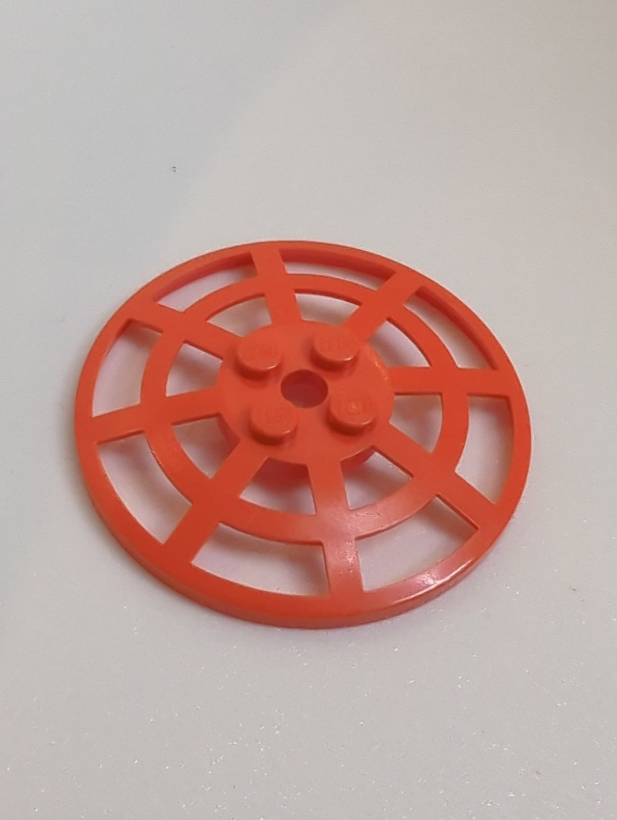 NEU Dish 6 x 6 Inverted (Radar) Webbed - Type 2 (Underside Attachment Positions at 90 degrees) rotorange