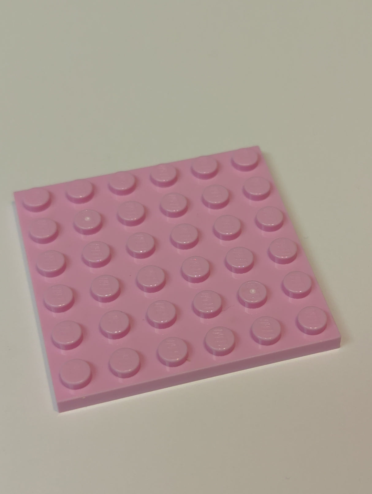 NEU Platte 6 x 6 rosa