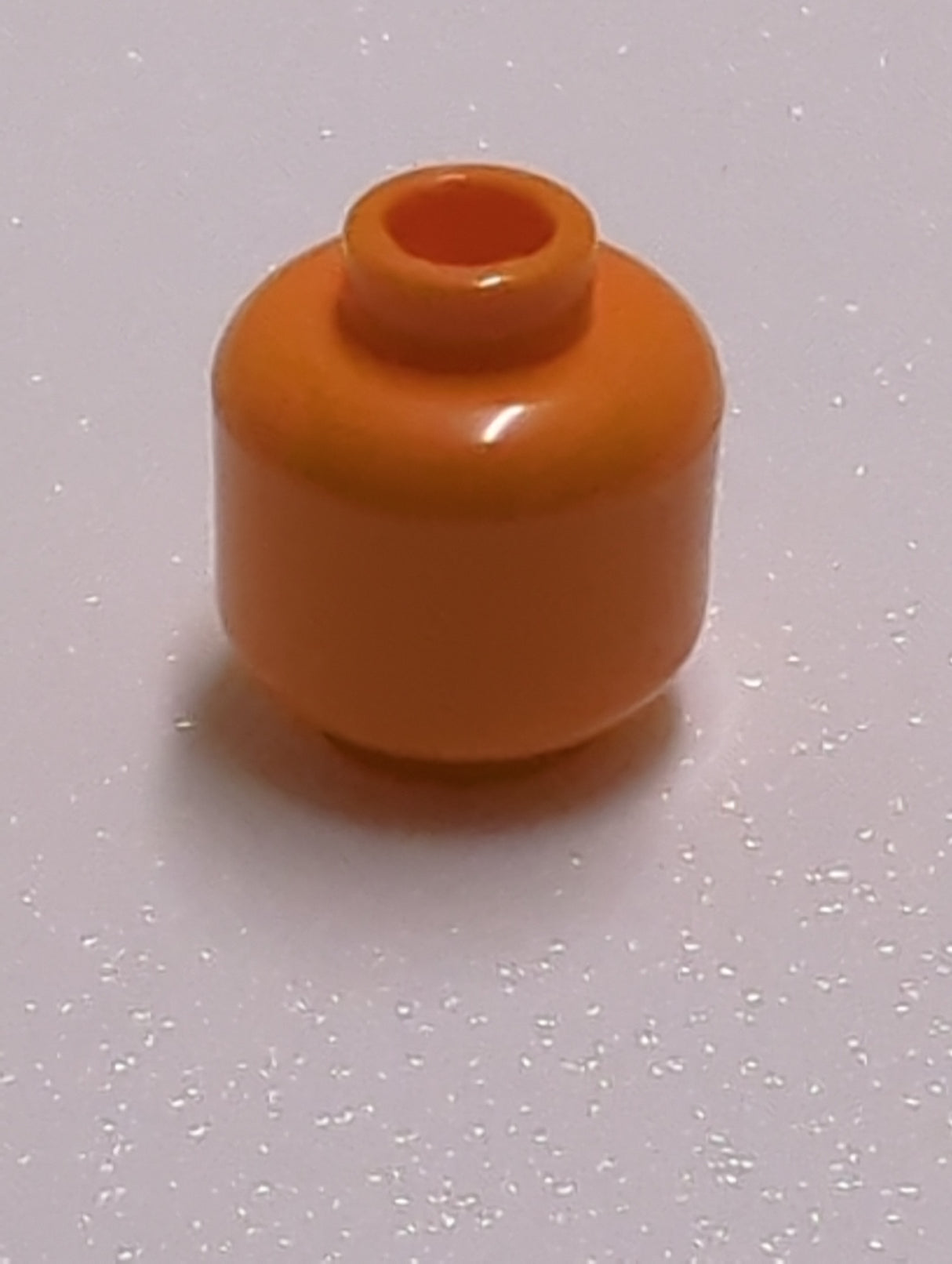 NEU Minifigur, Kopf (Plain) orange