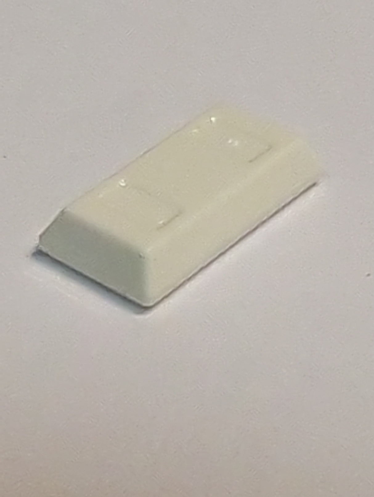 NEU Minifigure, Utensil Ingot / Bar weiss white