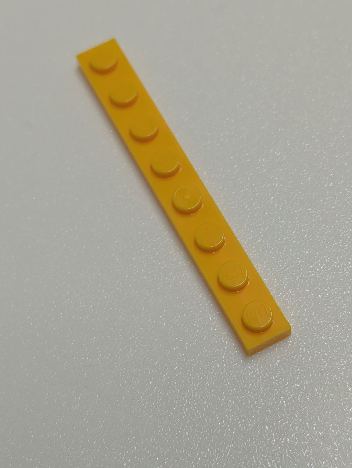 NEU Platte 1 x 8 hellorange