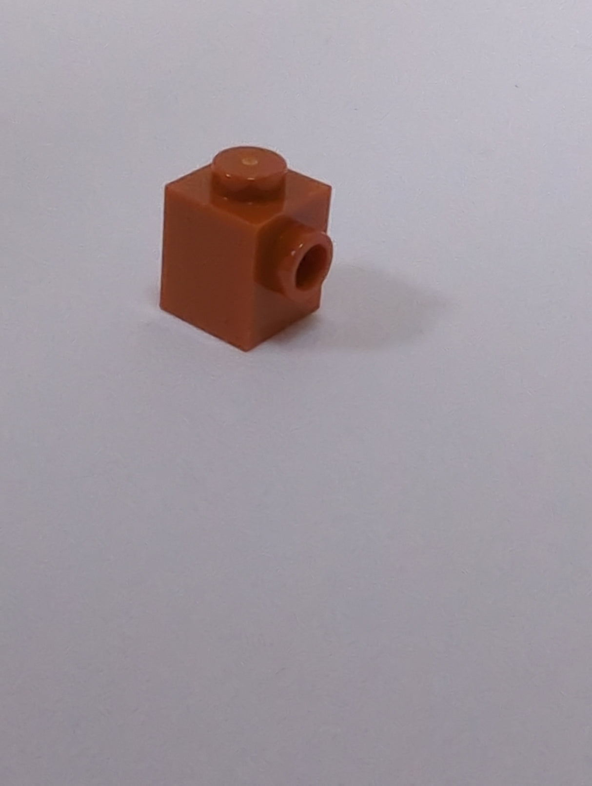 NEU Brick, Modified 1x1 with Stud on Side dunkelorange dark orange