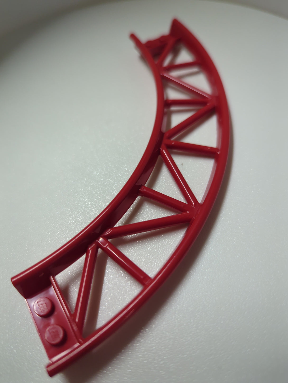 NEU Zug, Achterbahnkurve, 90 Grad rot