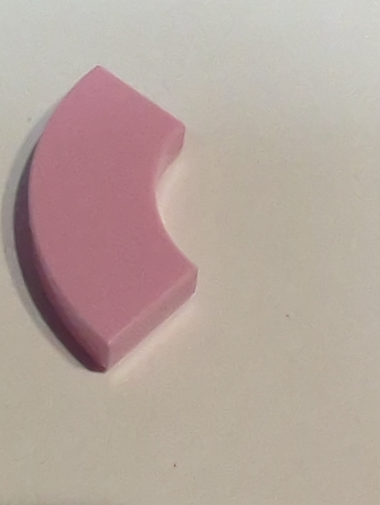 NEU Fliese, Kurve 2 x 2 Macaroni rosa