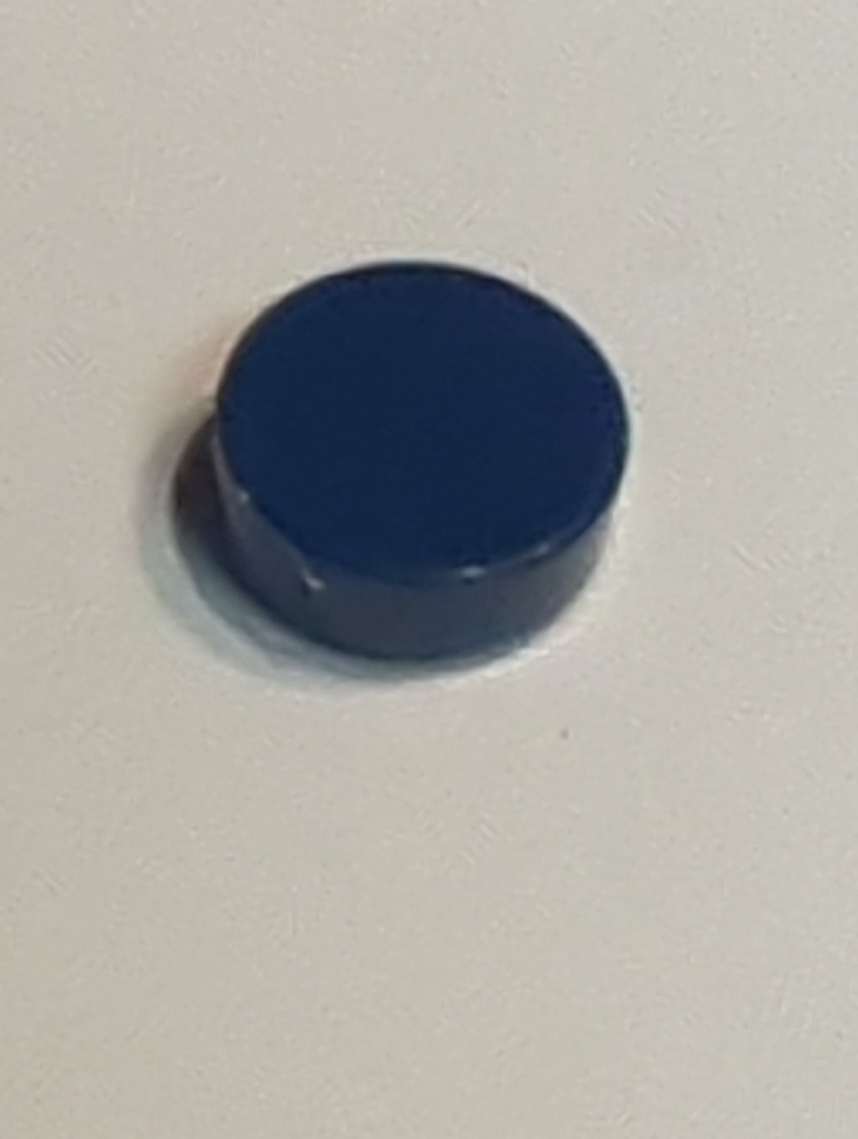 NEU Tile, Round 1x1 dunkelblau dark blue