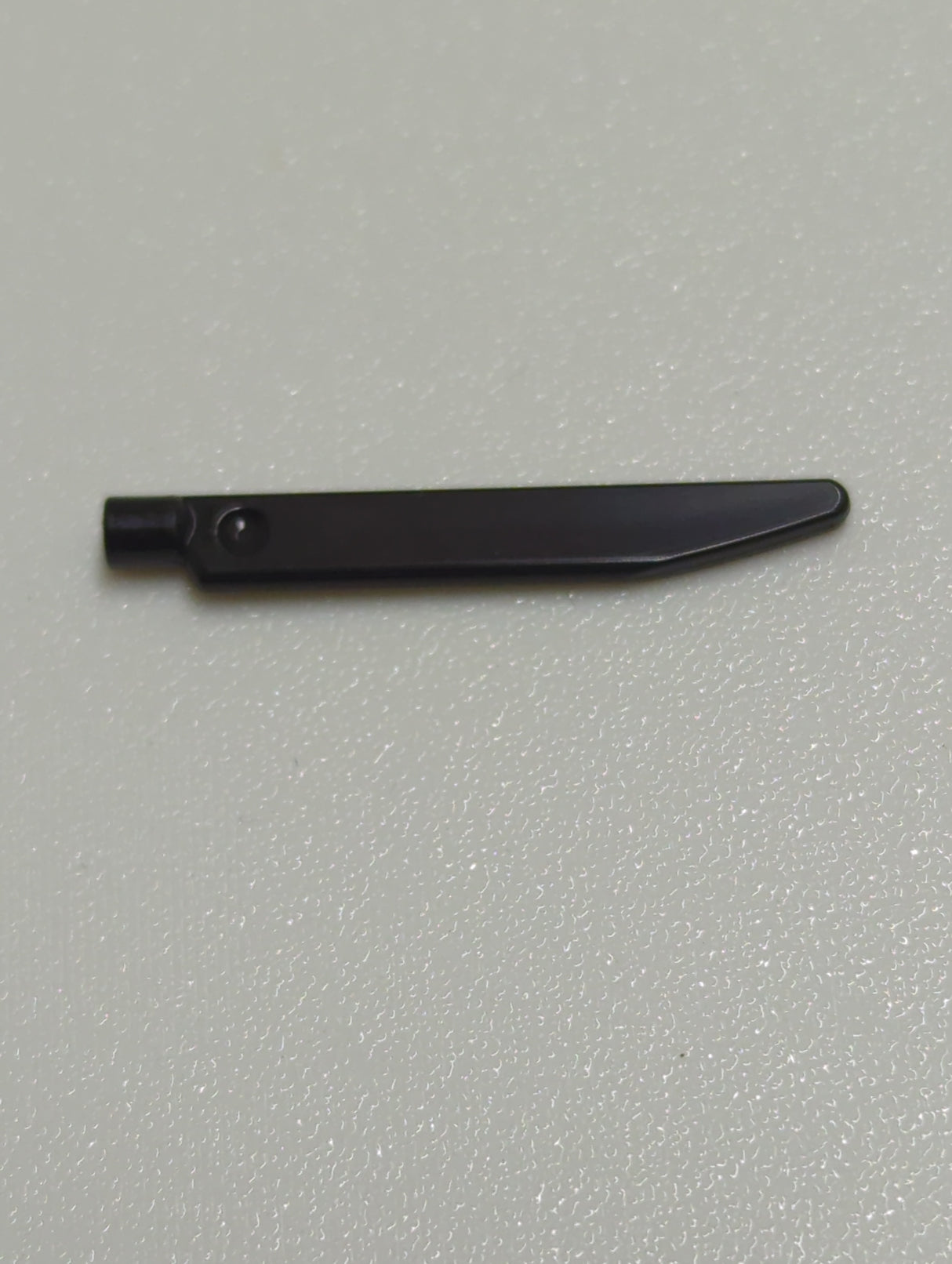 NEU Minifigur, Waffe Schwertklinge mit Stange (SW Darksaber) schwarz