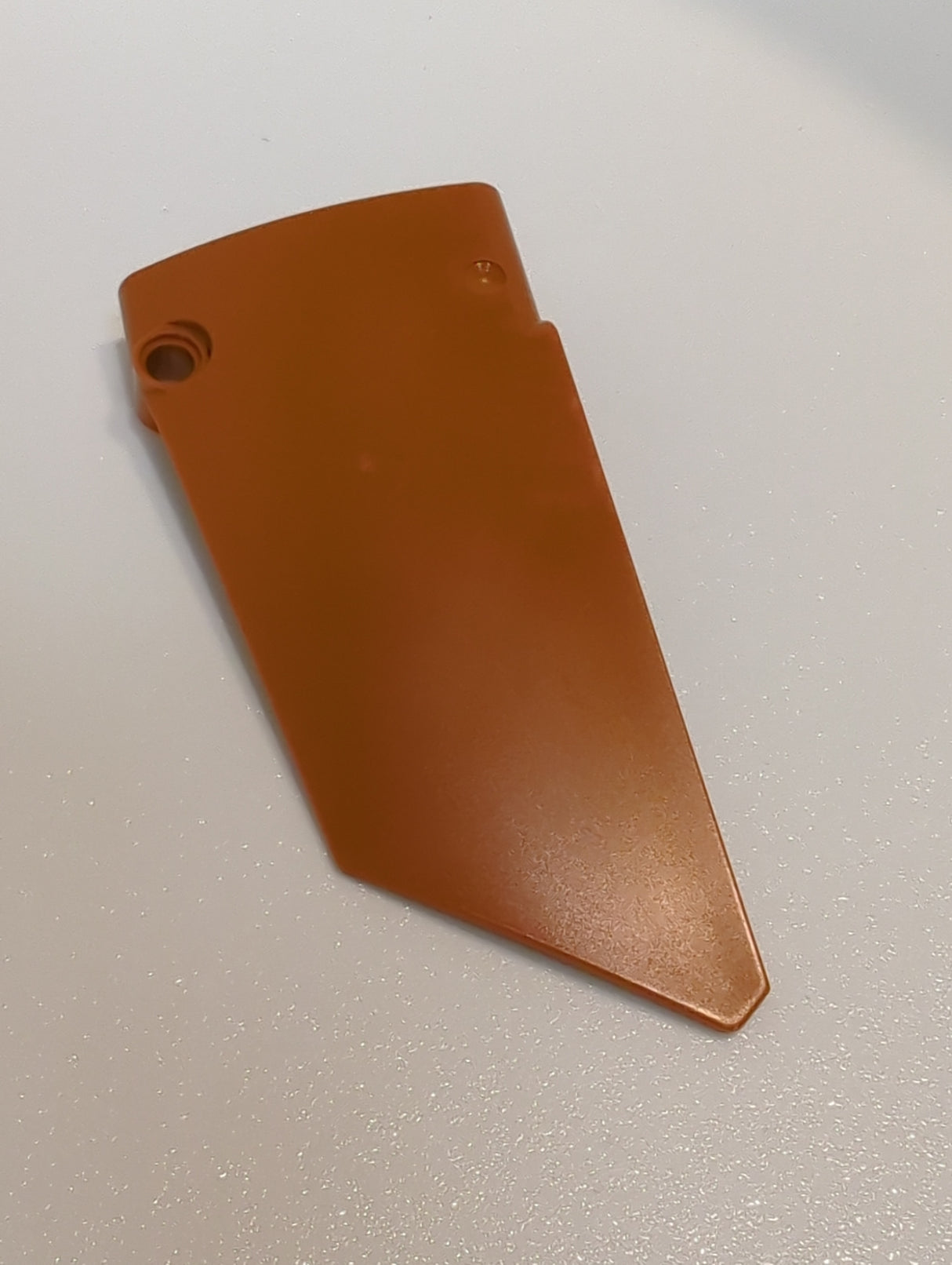 NEU Technik, Panel Verkleidung #17 groß, glatt, Seite B dunkelorange