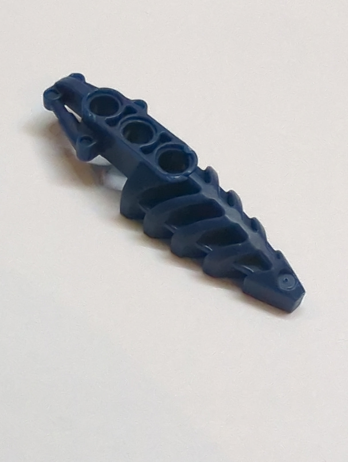 Bionicle Fußvisier Visior mit 3 Pinlöchern dunkelblau
