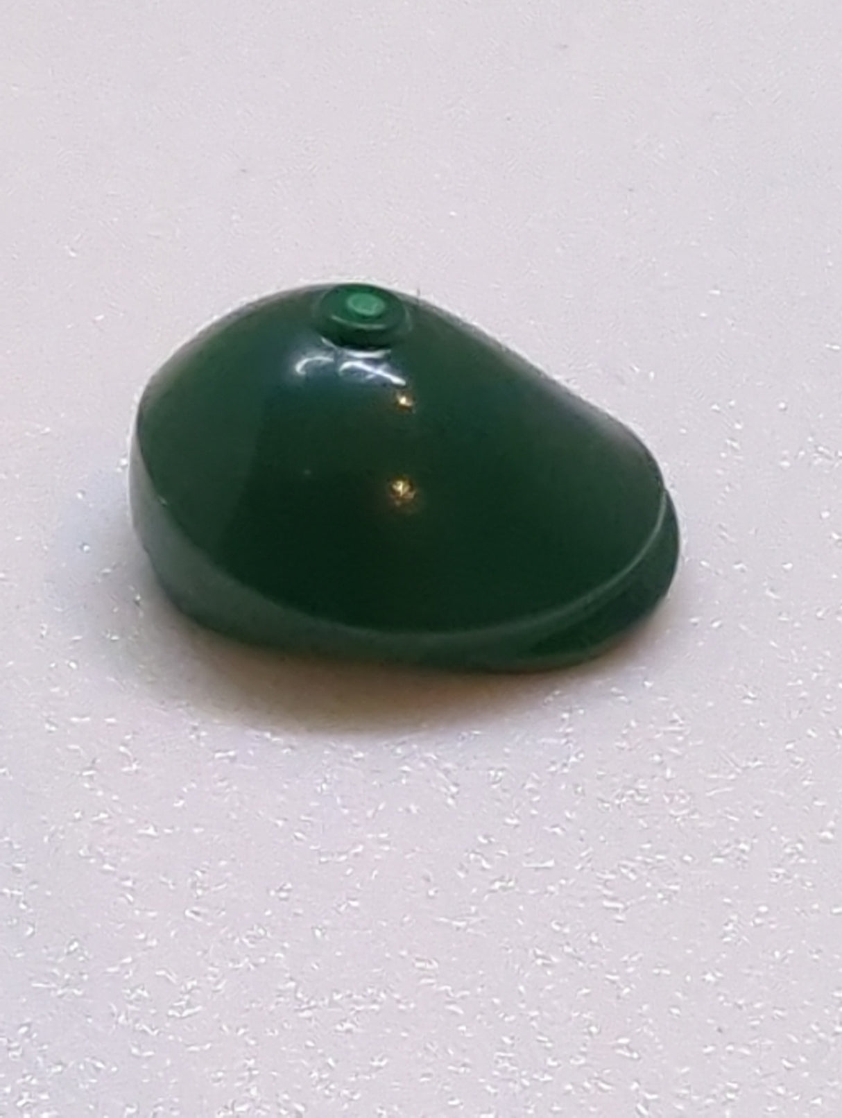 NEU Minifigur, Kopfbedeckung Hut, Schiebermütze dunkelgrün