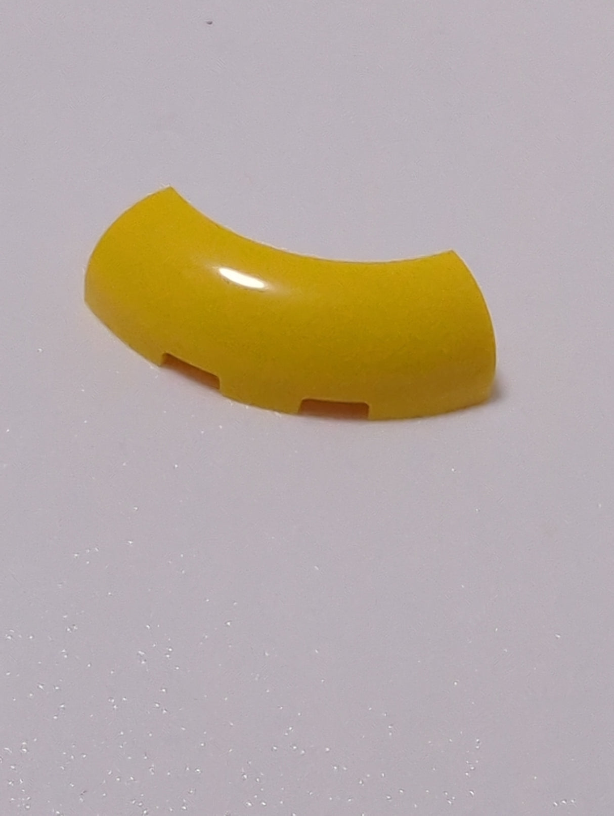 NEU Stein Kurve 3 x 3 ohne Noppen gelb