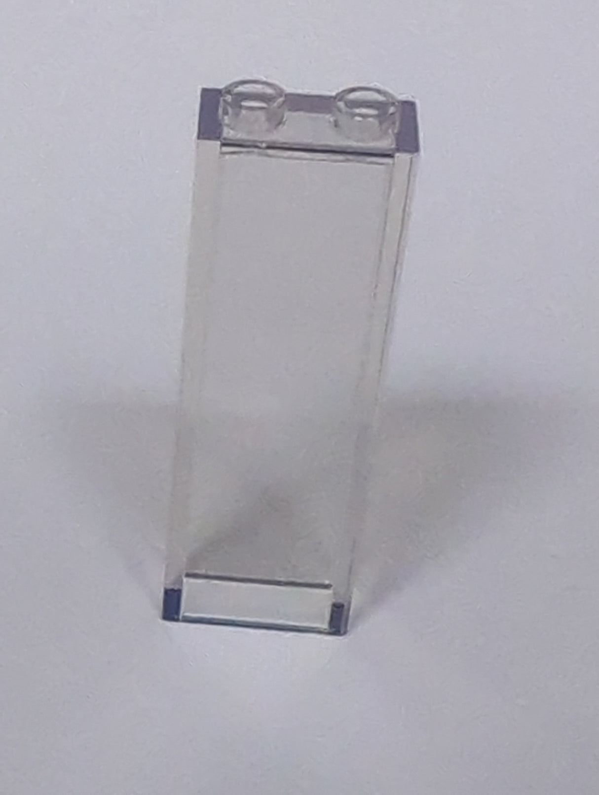 NEU Stein 1 x 2 x 5 - Geblockte offene Noppen oder hohle Noppen transparent weiß