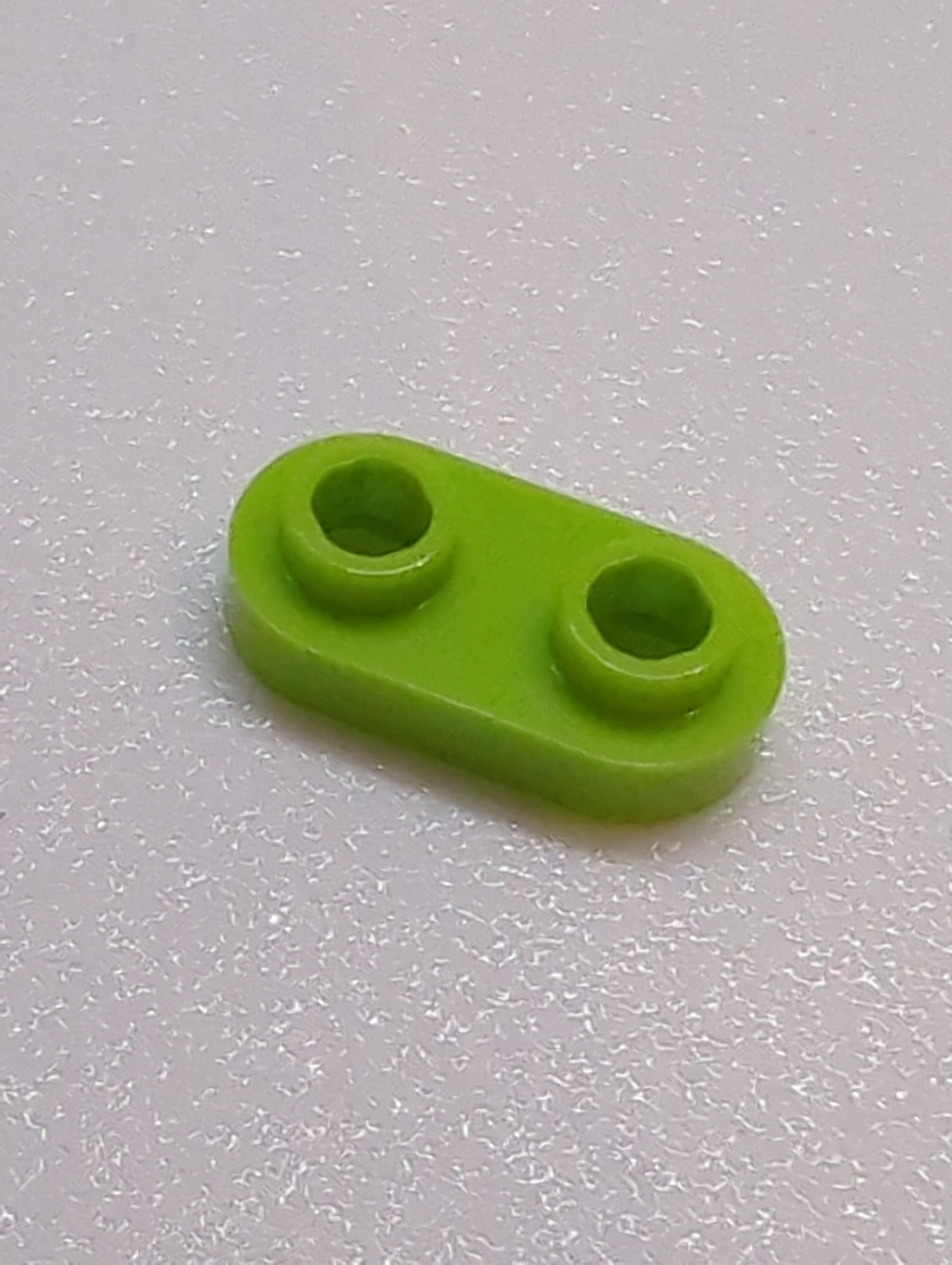 NEU Platte, rund 1 x 2 mit offenen Noppen lindgrün