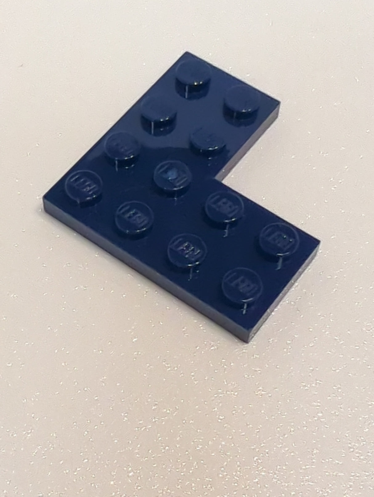 NEU Platte 4 x 4 Ecke dunkelblau