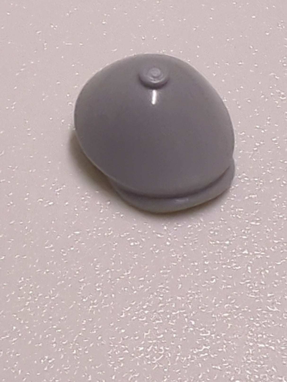 NEU Minifigur, Kopfbedeckung Hut, Schiebermütze neuhellgrau