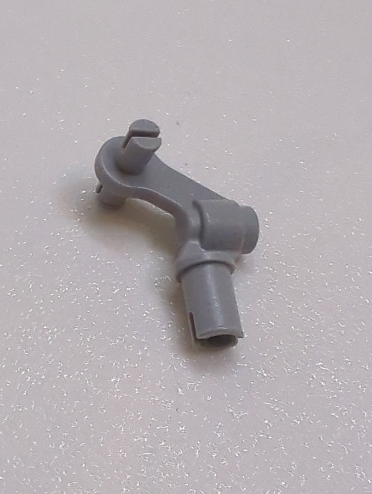 Technik Pin mit Radhalter, neuhellgrau