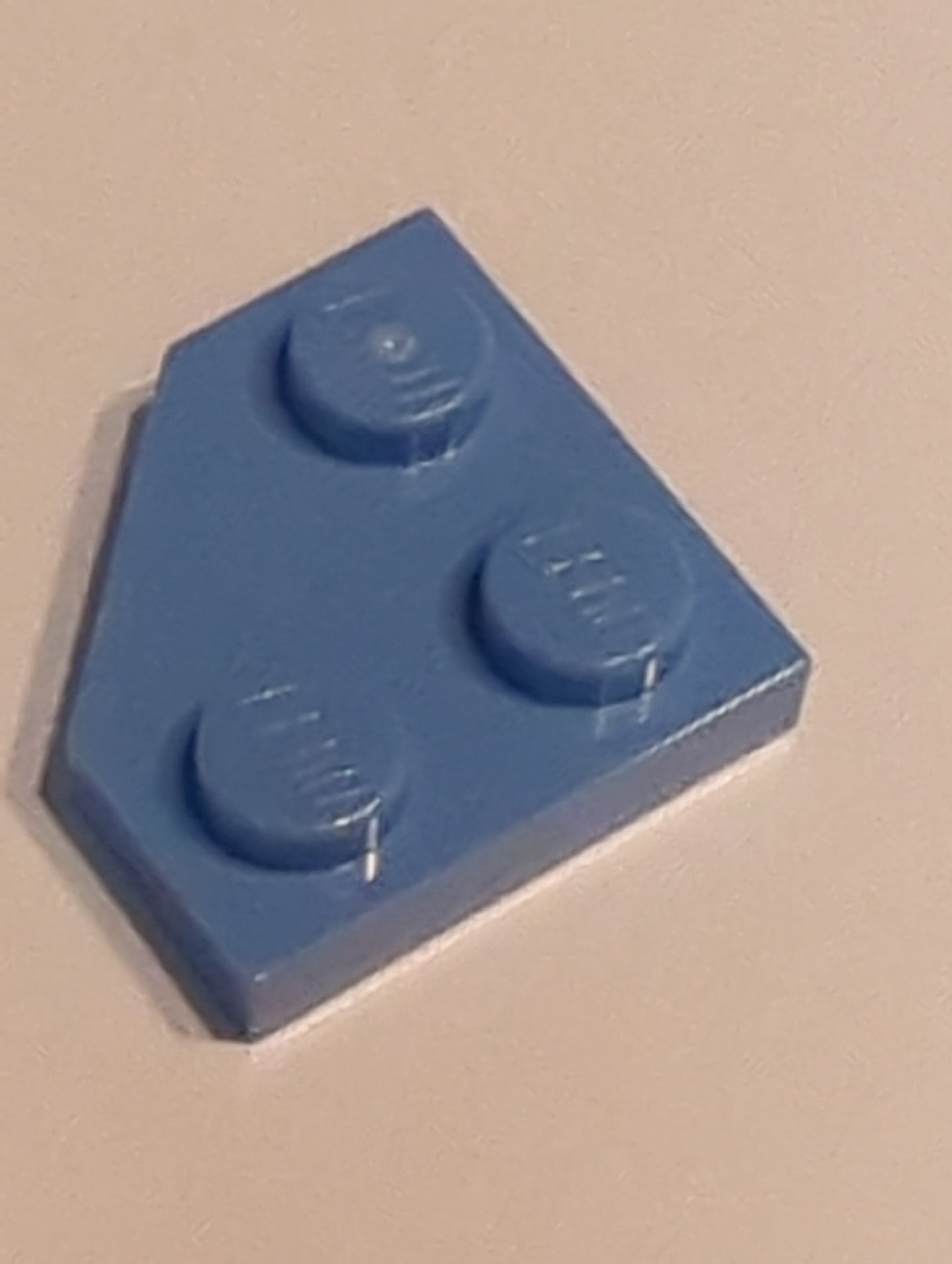 NEU Keilplatte 2 x 2 Eckplatte mittelblau