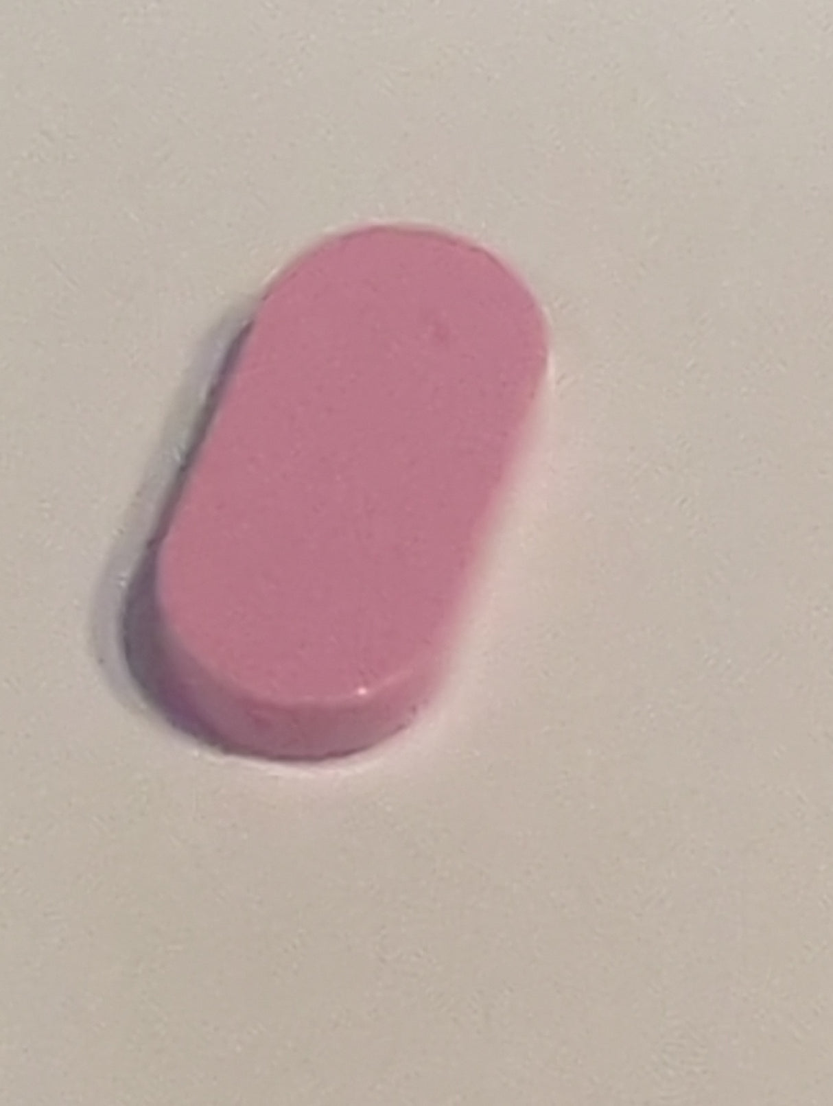 NEU Fliese, Rund 1 x 2 Oval rosa