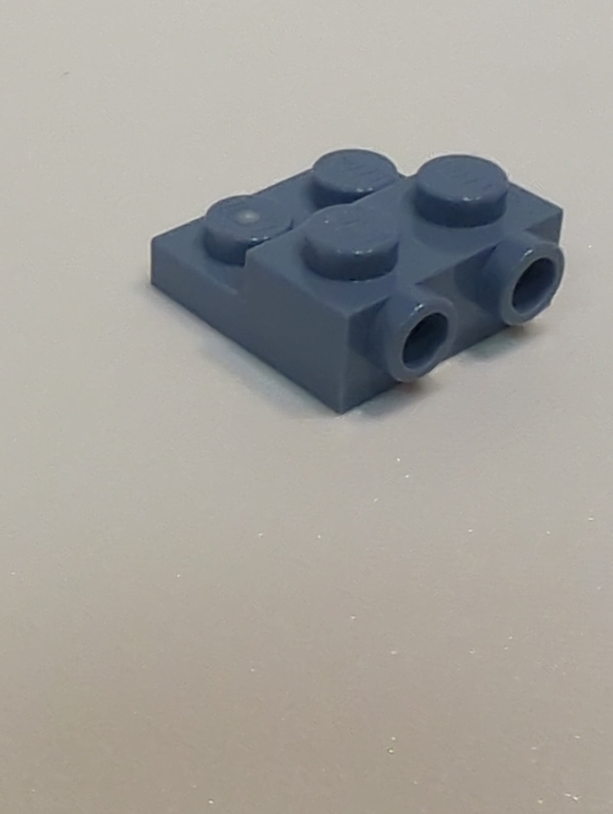 NEU Plate, Modified 2 x 2 x 2/3 with 2 Studs on Side sandblau sand blue