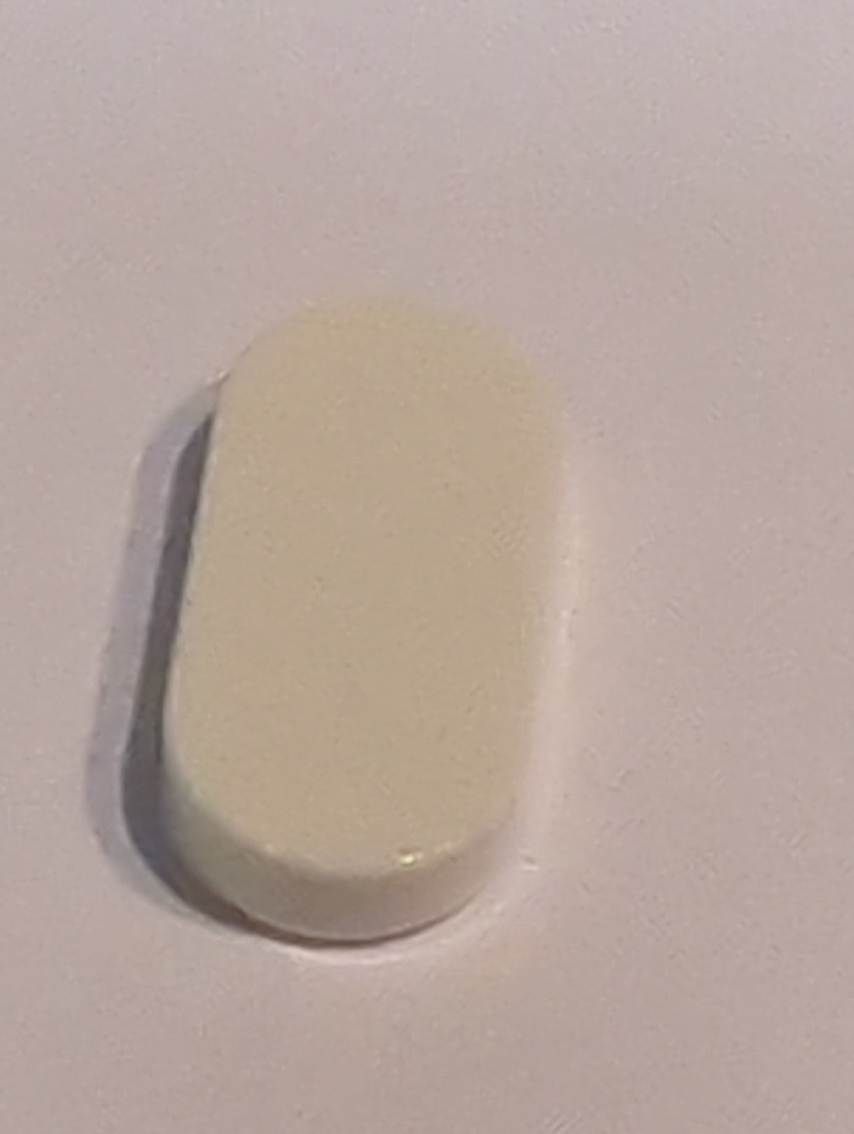 NEU Fliese, Rund 1 x 2 Oval weiß