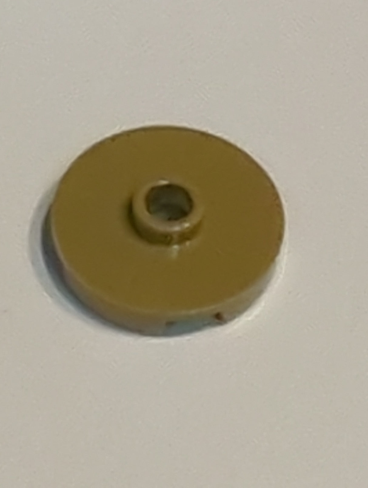 NEU Fliese, rund 2 x 2 mit offener Noppe dunkelbeige
