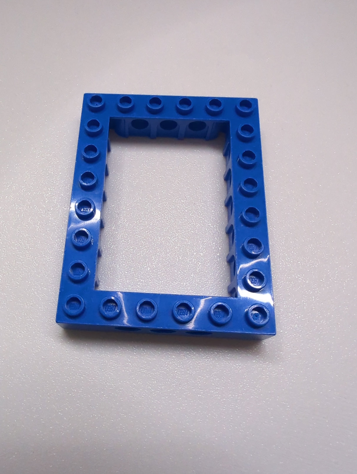 6x8 Technik Stein mit 20 Pinlöchern 4,85 blau