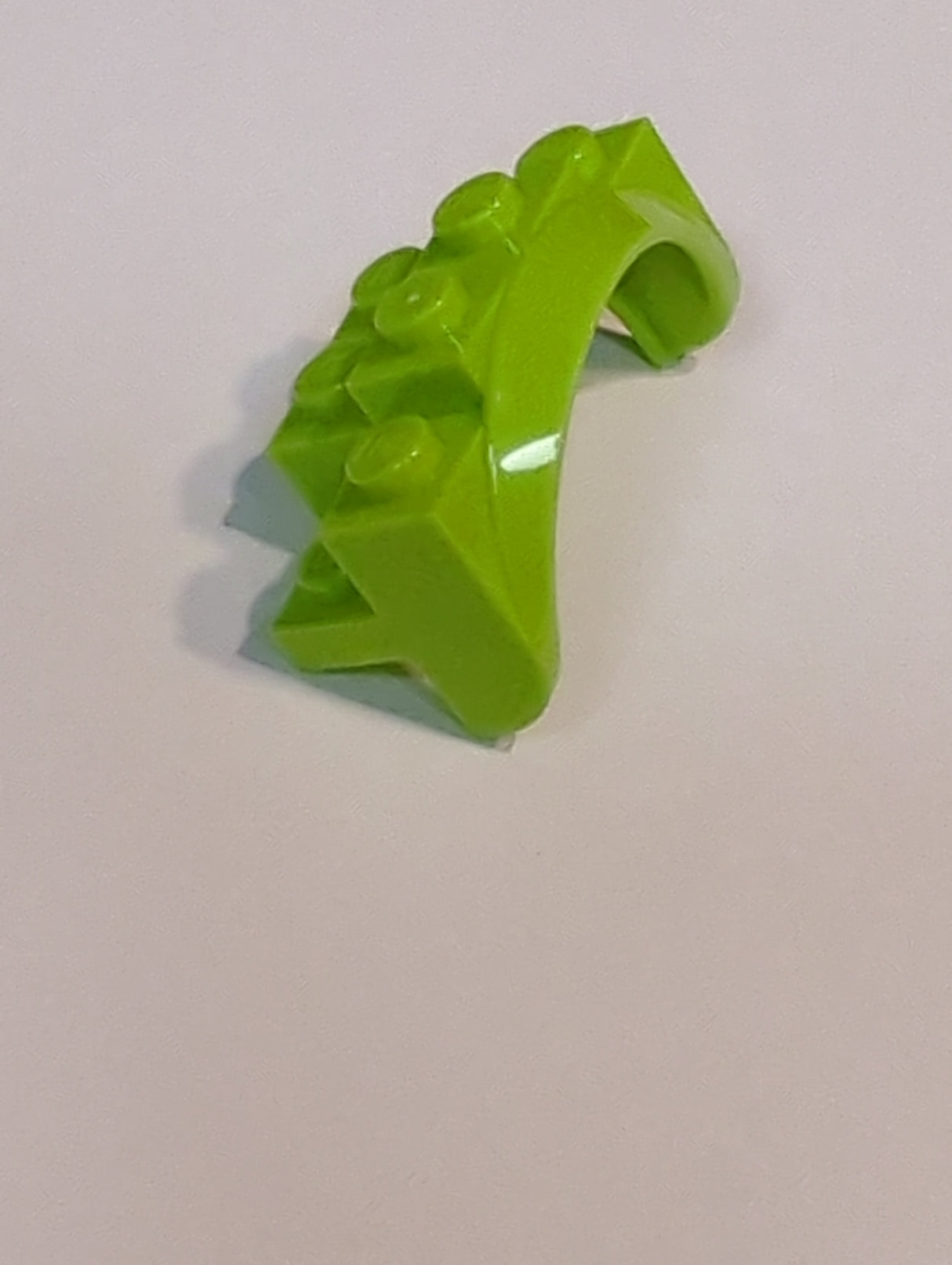 NEU Fahrzeug, Kotflügel 4 x 2 1/2 x 2 mit runder Bogen, soliden Noppen und abgerundeten Beinen lindgrün