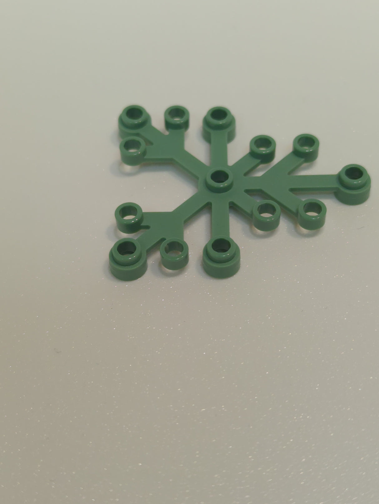 NEU Pflanzenblätter 6 x 5 sandgrün