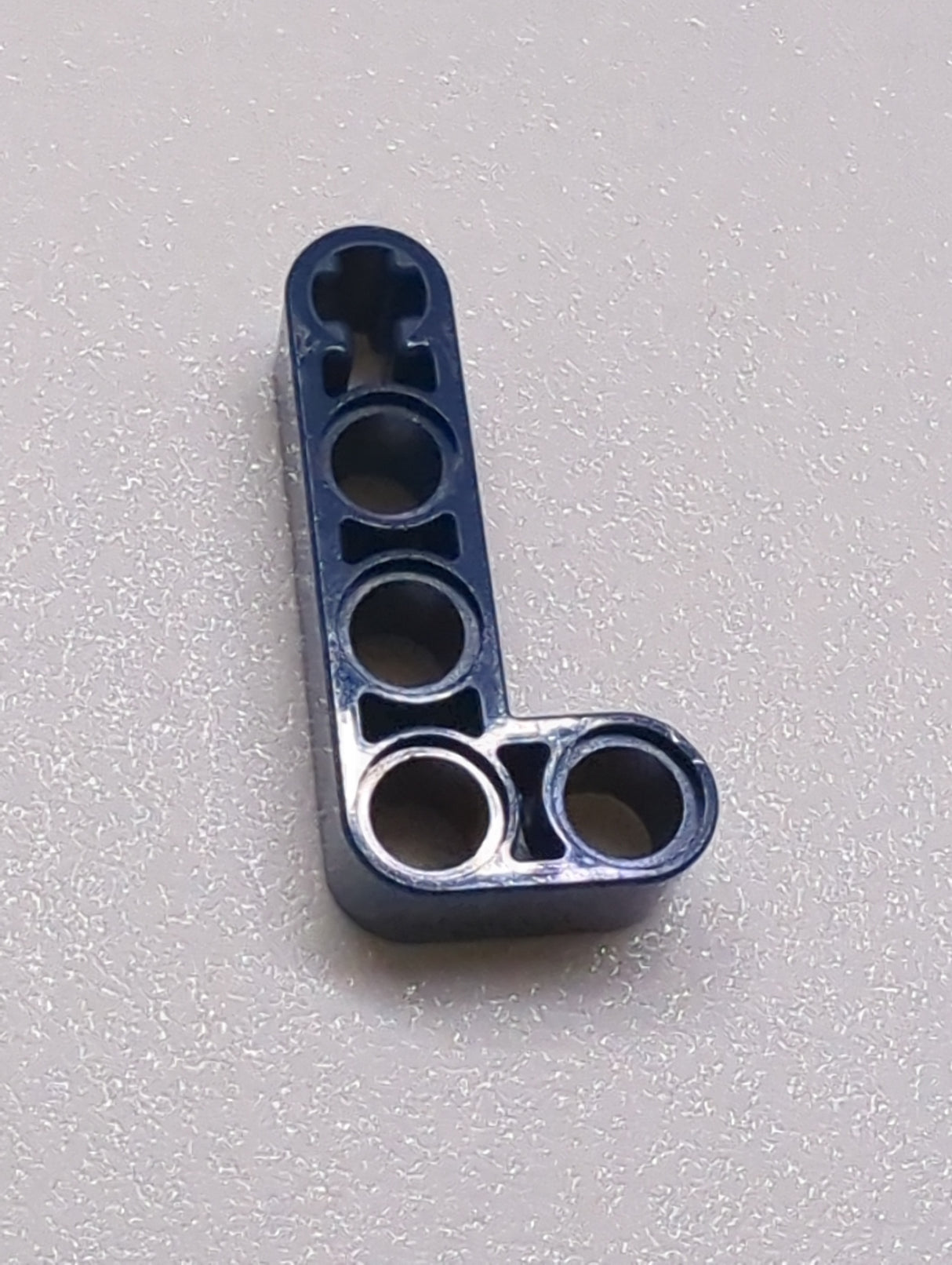 2x4 Liftarm L-Form 90° breit dunkelblau