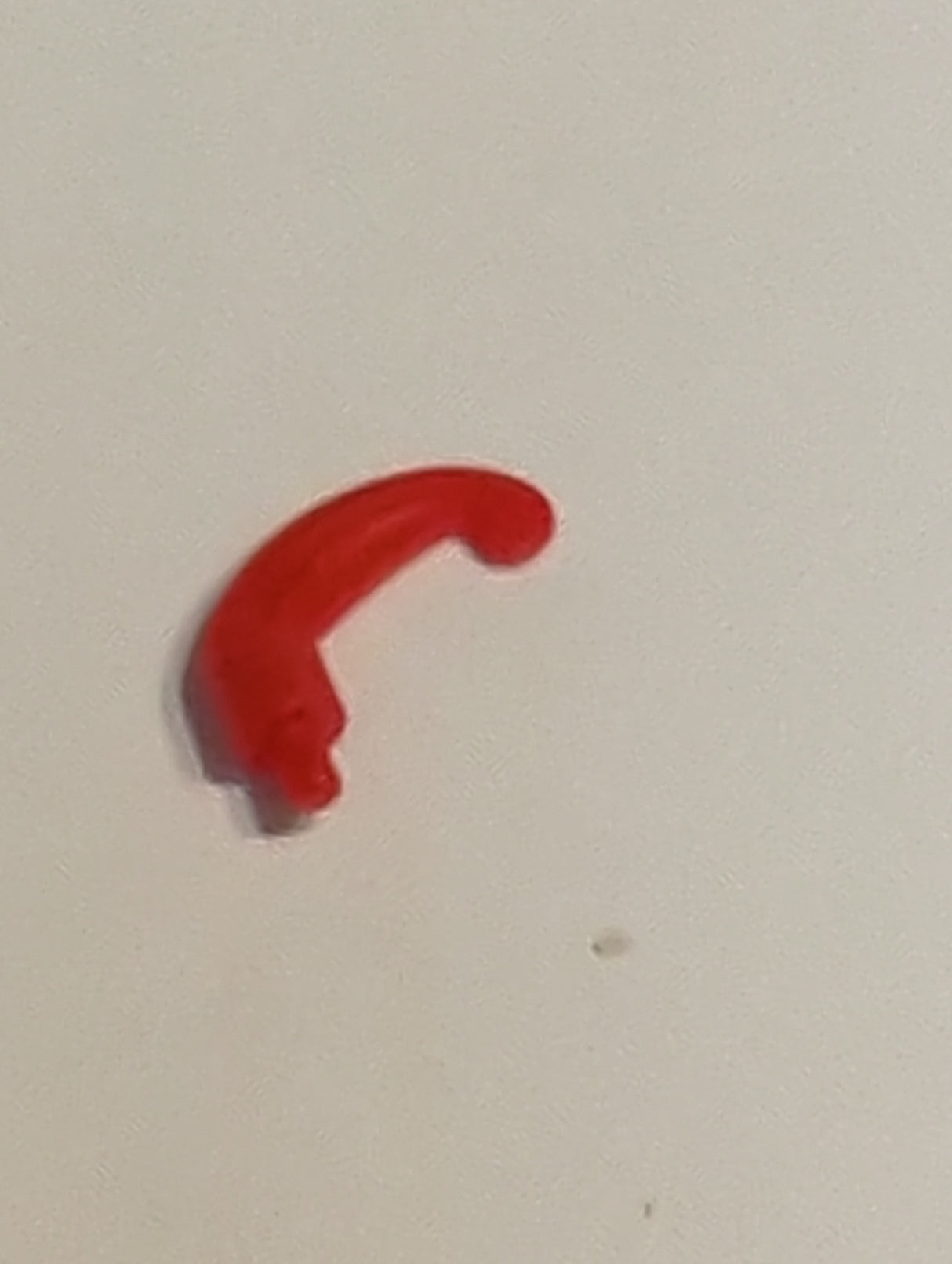 NEU Minifigure, Plume Feather Small rot red