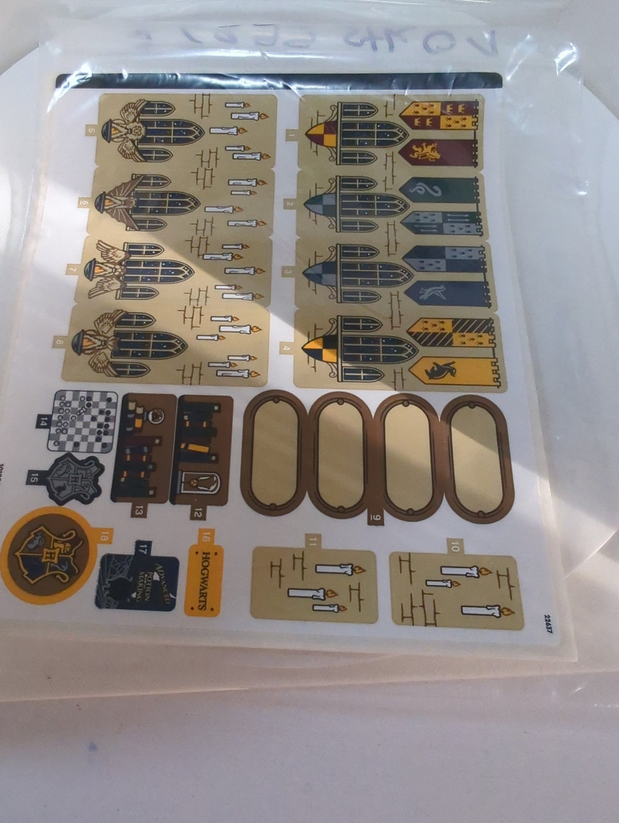 NEU Sticker Sheet for Set 76399, Sheet 1 - (10100100/6400147)