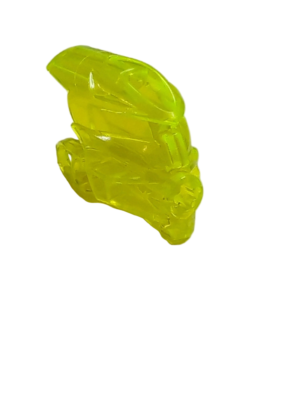 Bionicle Kopf Connector Block (Av-Matoran) transparent neongrün