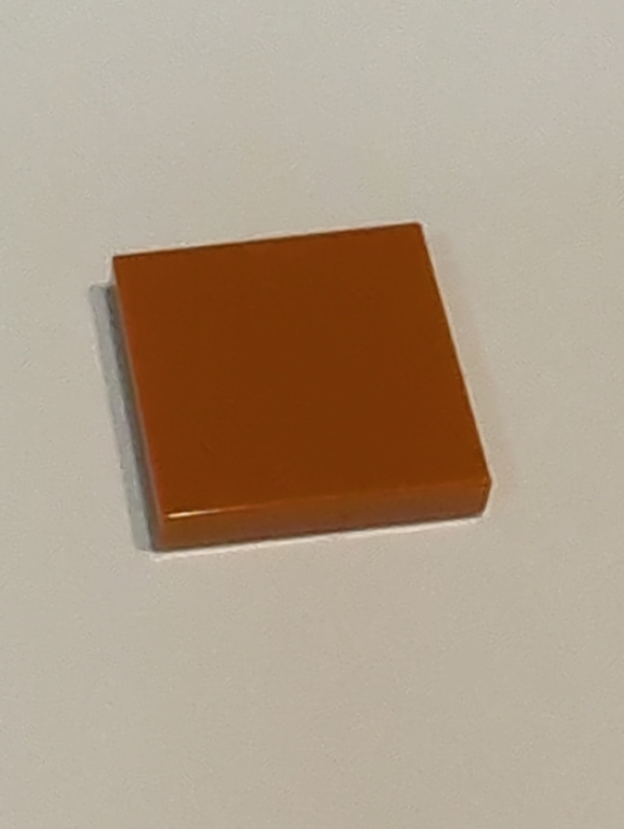 NEU Fliese 2 x 2 mit Nut dunkelorange