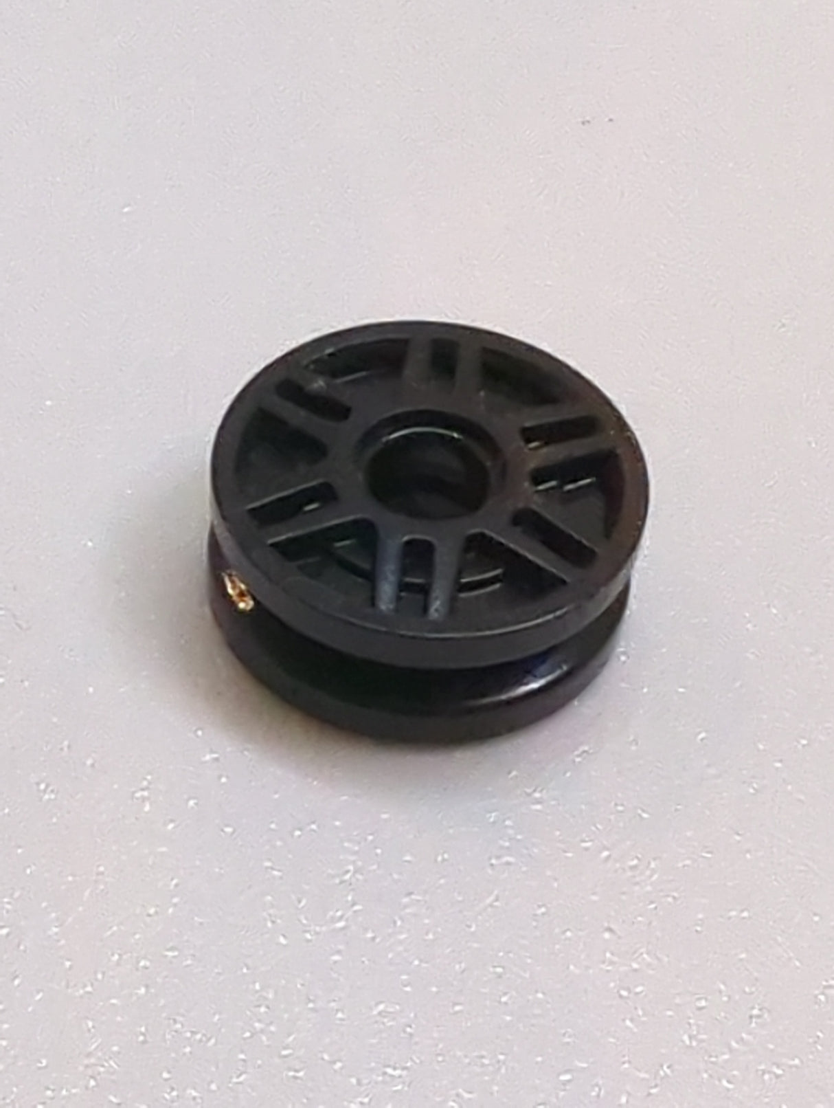 Felge 18mm x 8mm mit Pin-Loch und Innenring schwarz