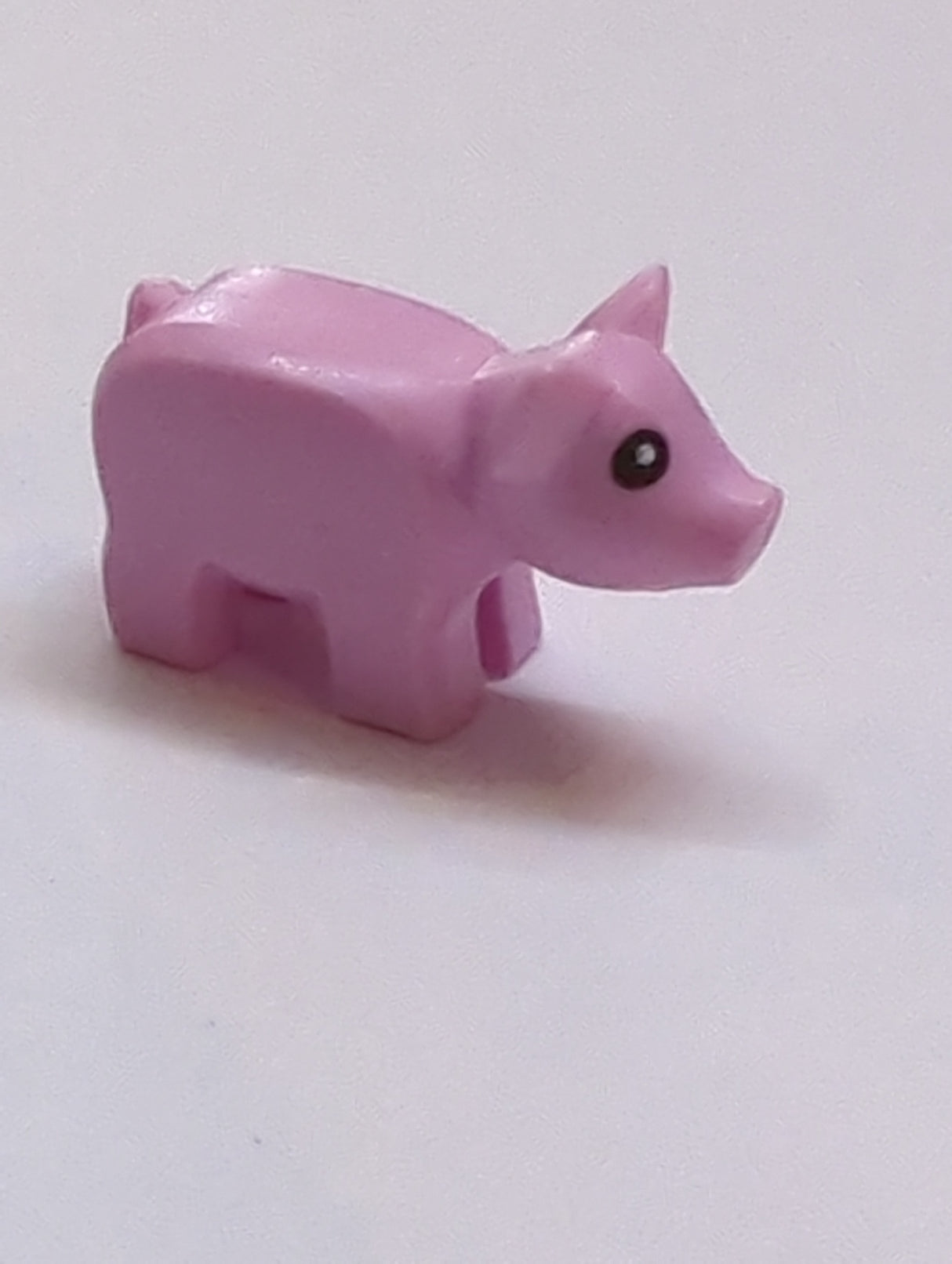 NEU Ferkel mit schwarzen Augen und weißen Pupillen Muster rosa