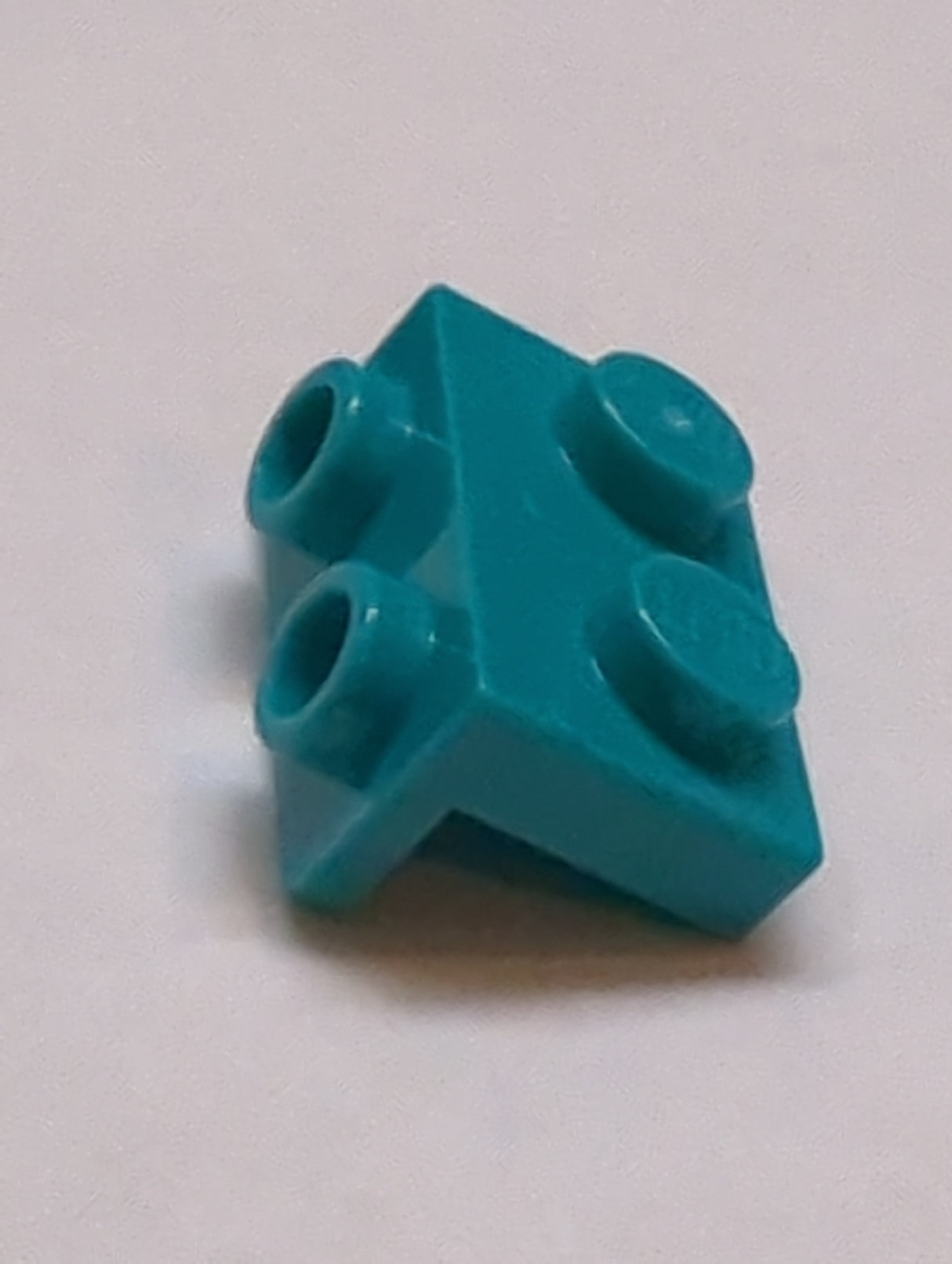 1x2 Winkelplatte Snot Konverter unten türkis