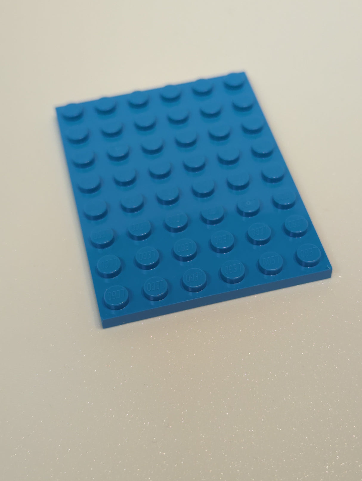 NEU Platte 6 x 8 dunkelazur